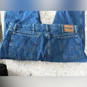 Wrangler (38x32) Rugged Wear Men's Woodland Thermal Jean